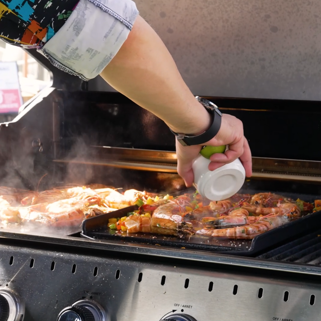 #RețeteleMobexpert - Creveți cu sos guacamole by chef Alex Cîrțu