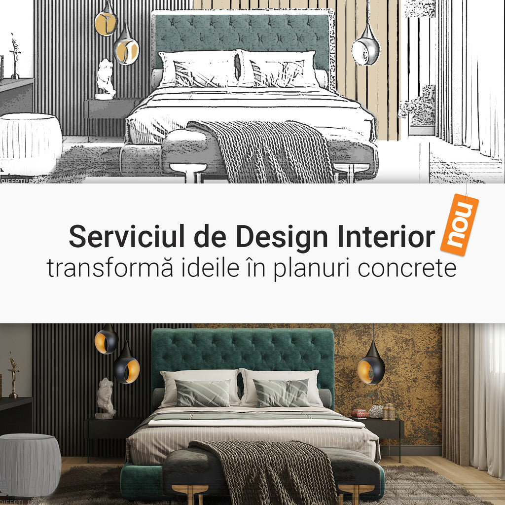NOU la Mobexpert - Servicii de Design Interior. Află mai multe