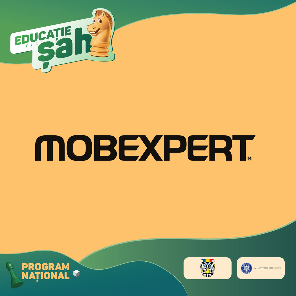 Mobexpert devine partener al programului național „Educație prin Șah”