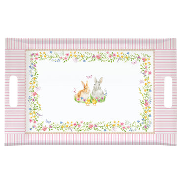 HAPPY EASTER Tavă servire, plastic, L.47cm