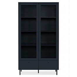 BOGOTA Vitrină 2 uși, 2 sertare