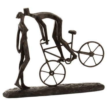 KISS ON BICYCLE Figurină