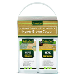 GOLDEN CARE Kit întreținere lemn teak