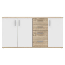 JOICE Bufet 3 uși, 4 sertare