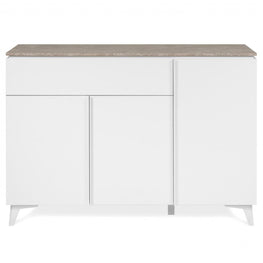 FINNLEY Comodă 3 uși, 1 sertar