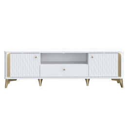 YASEMIN Comodă TV, 1 sertar, 2 uși