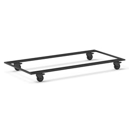 PLANTER METAL Cadru cu roți jardinieră