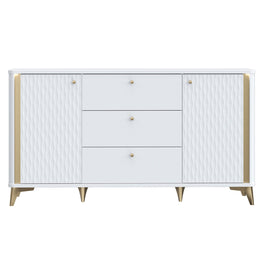 YASEMIN Bufet 2 uși, 3 sertare