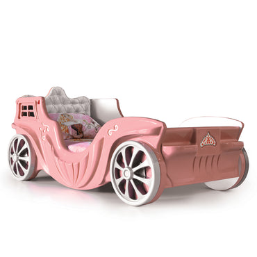 CINDERELLA Pat copii, 90x190cm, somieră inclusă