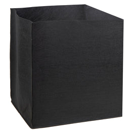 PLANTER METAL CUBE Geantă din fetru geotextil