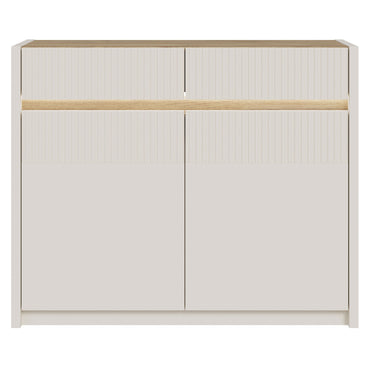 BRIDGET Comodă 2 uși, 2 sertare