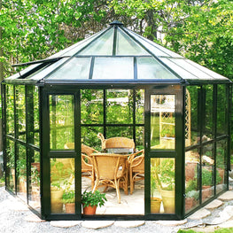 HEXAGON Oranjerie, 343x390cm