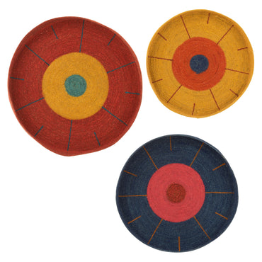 SORENTO Set 3 decorațiuni perete