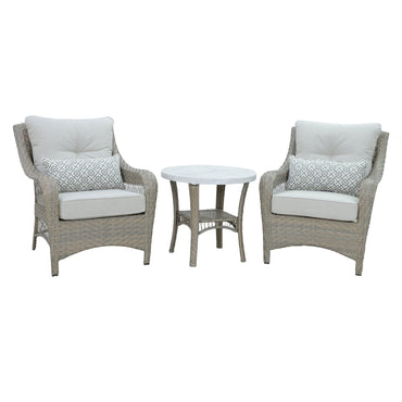 ARPHEN Set mobilier terasă/grădină, 2 fotolii și măsuță de cafea