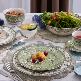 ADELAIDE Platou, porțelan, D.33cm