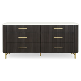 APOLLO Comodă, 6 sertare