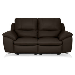 FINDLEY Canapea 2 locuri, 2 reclinere electrice, piele