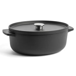 KITCHEN AID Oală cu capac, fontă, L.30cm