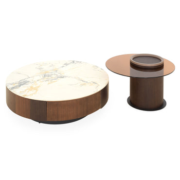 ENRICA Set 2 măsuțe cafea