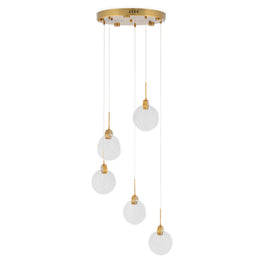 ANSELMO Lustră 21W+15W LED