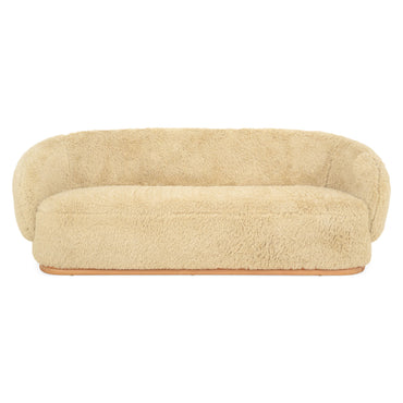 CORTINA Canapea 3 locuri, imitație blană