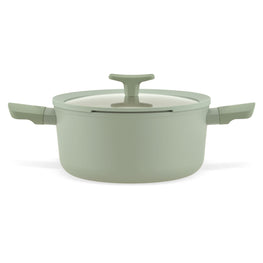 BALANCE Oală cu mânere și capac, aluminiu, D.24cm