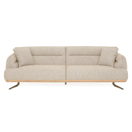 ODENSE Canapea 3 locuri, 2 perne decorative incluse, stofă