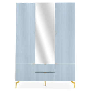 WAVE Dulap copii, 5 uși, 2 sertare