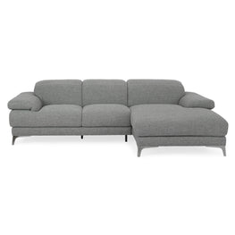 NATUZZI EDITIONS BLISS Colțar șezlong dreapta, mecanism brațe și tetiere, stofă