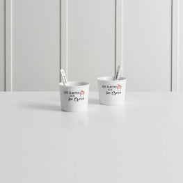 KITCHEN ELEMENTS Set 2 boluri cu linguriță