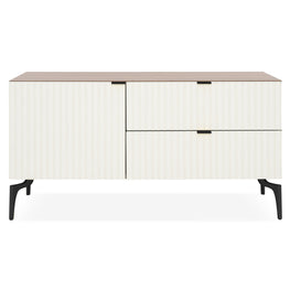 WAVE NOCE Comodă TV, 1 ușă, 2 sertare