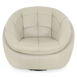 CHICAGO Fotoliu rotativ, piele