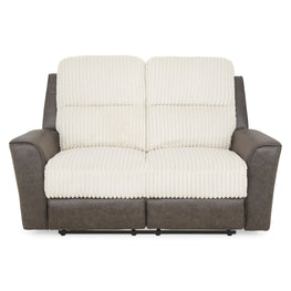 ARKANSAS Canapea 2 locuri, 2 reclinere manuale, stofă