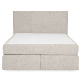 CARLINI Pat tapițat boxspring, 160x200cm, saltea inclusă