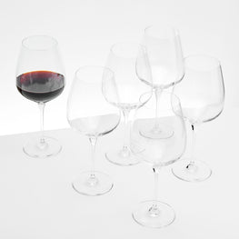 DIVINE Set 6 pahare vin roșu Pinot Noir, sticlă, 800ml