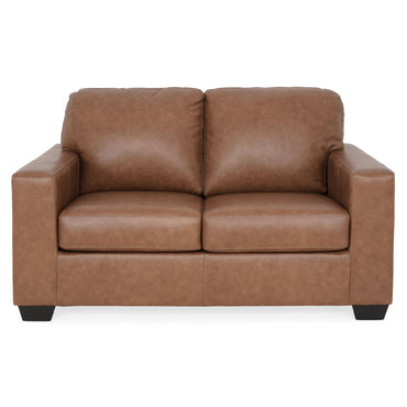 ANSLEY Canapea 2 locuri, piele