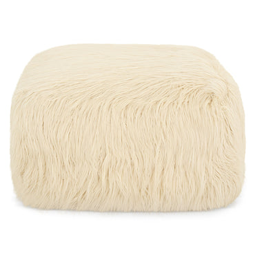 TEDDY BEAR Taburet, imitație blană