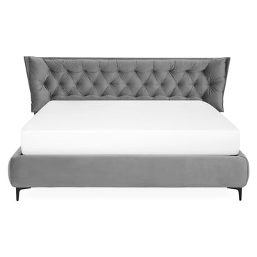 DREAMER Pat tapițat, somieră rabatabilă și depozitare incluse