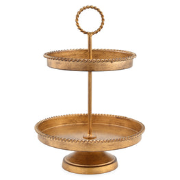 PESARO Platou supraetajat, metal, D.28cm