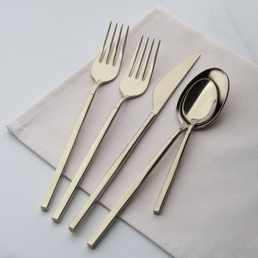 EVA Set tacâmuri 24 piese, inox