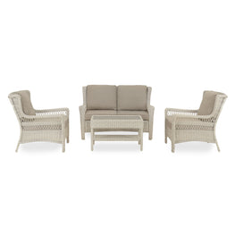 PARK MEADOWS Set mobilier terasă/grădină, 2 fotolii, canapea și măsuță