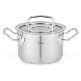 ORIGINAL PROFI Oală cu mânere și capac, inox, D.16cm