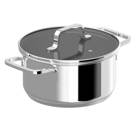 HELIX Oală, inox, D.18cm