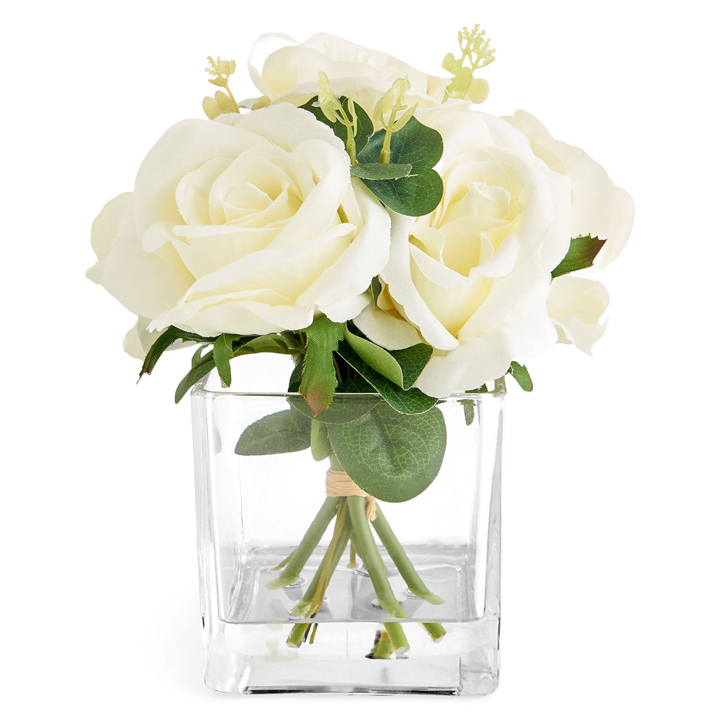 ROSE Aranjament flori artificiale de la Mobexpert