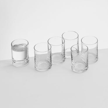 SHOT Set 6 pahare vodka, sticlă, 50ml