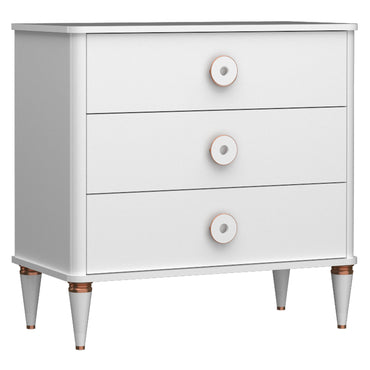 MARBELLA Comodă copii, 3 sertare