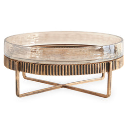 TONDA Platou servire, metal, D.26.5cm