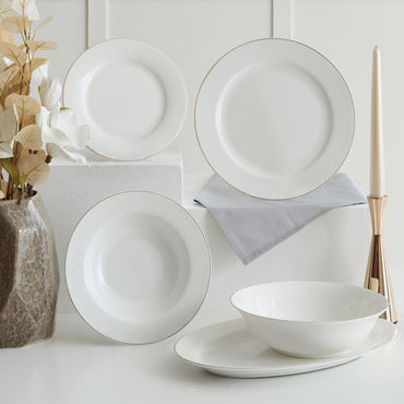 ARINA Set veselă, porțelan, 20 piese