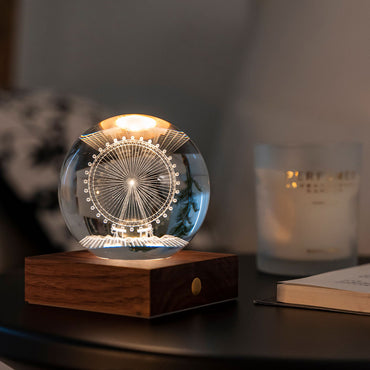 AMBER CRYSTAL FERRIS WHEEL Lampă decorativă 2W LED