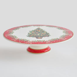 MAGIC CHRISTMAS Platou tort, porțelan, D.32cm